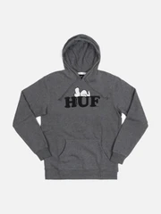HUF X SNOOPY PULLOVER HOOD-G.HEA